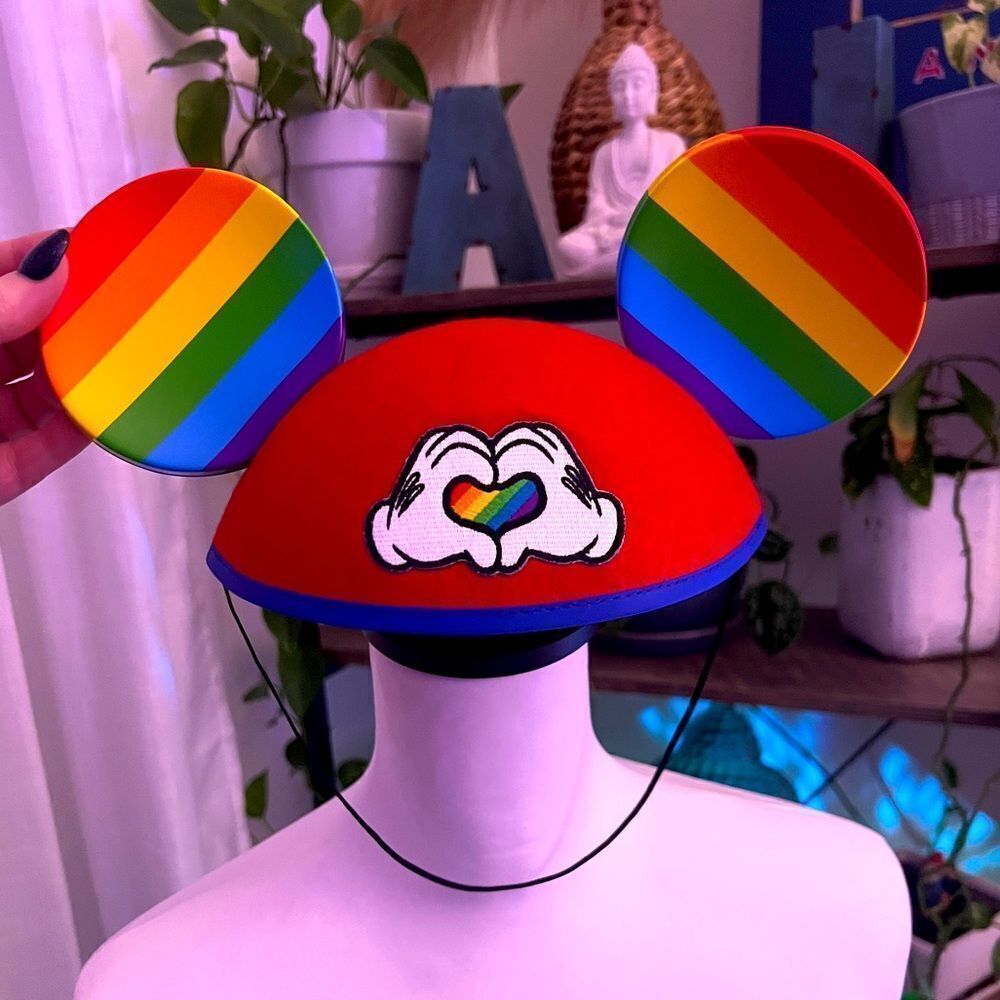 Limited edition, gay pride, Mickey ears from Disney parks